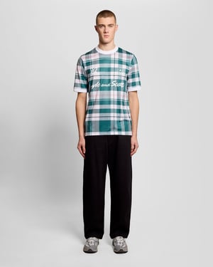 Sport Tartan Ruit Voetbalshirt