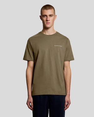 Script Logo Katoenen Crew Neck T-Shirt