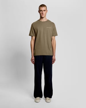 Script Logo Katoenen Crew Neck T-Shirt