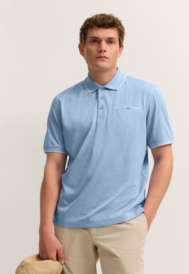 Bugatti Herren Polo shirt Modern Fit met borstzak