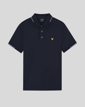 Fijn Katoenen Poloshirt met Puntige Mouwen
