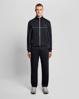 Piped Full Zip Track Top
