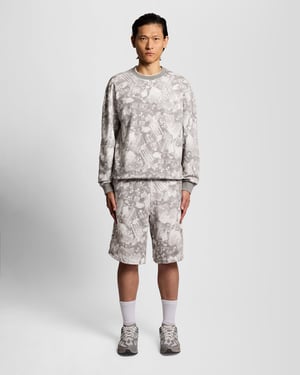 Industriële Graphic Sweater