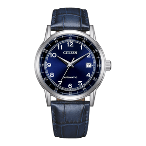 Citizen  Heren Horloge Blauw NJ0210-13L