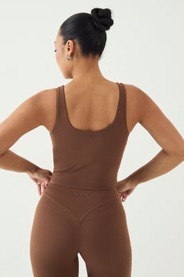 DSGN Studio Sculpt Plunge Longline Sports Bra