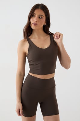 DSGN Studio Sculpt Longline Plunge Sports Bra