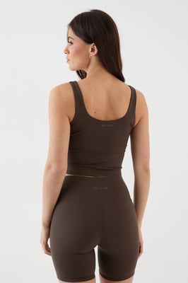DSGN Studio Sculpt Longline Plunge Sports Bra