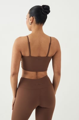 DSGN Studio Sculpt Ruched Internal Padding Sports Bra