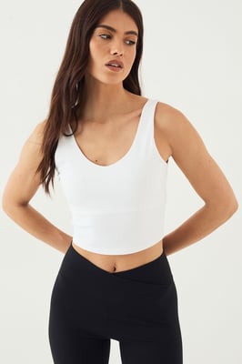 DSGN Studio Sculpt Longline Plunge Sports Bra