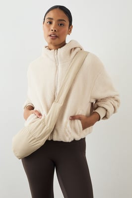 DSGN Studio Borg Zip Through Jacket