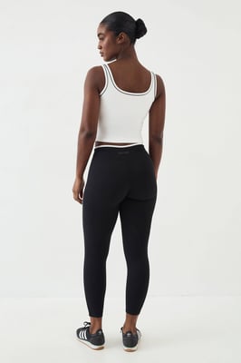 DSGN Studio Sculpt Wrap Waist Piping Detail Legging