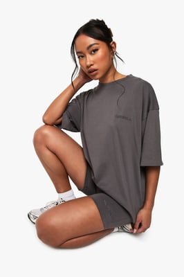 DSGN Studio Oversized T-shirt And Cycling Short Set