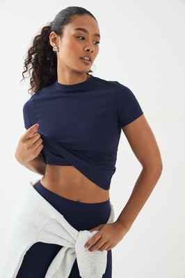 DSGN Studio Sculpt Short Sleeve Top