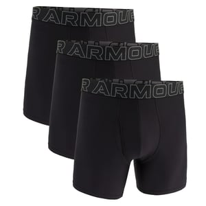 Under Armour Ua Performance Tech - Solid 6 In 3Pk Boxershorts