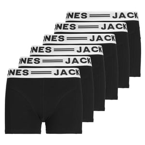 Jack & Jones Sense Trunks 6 Pack Jnr Noos Boxershorts