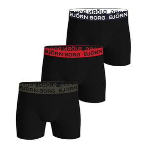 Bjorn Borg Cotton Stretch Boxer Trunks 3P Boxershorts