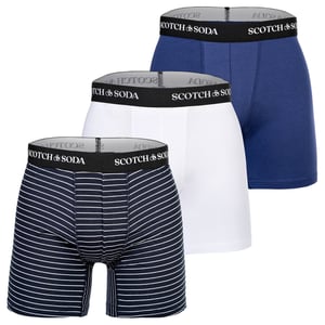 Scotch & Soda Solid Cotton Stretch Boxershorts