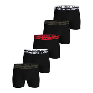 Bjorn Borg Cotton Stretch Trunks Big Logo 5P Boxershorts
