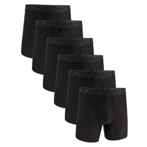 Under Armour Ua Performance Tech Mesh -Solid 6 In 6Pk Boxershorts