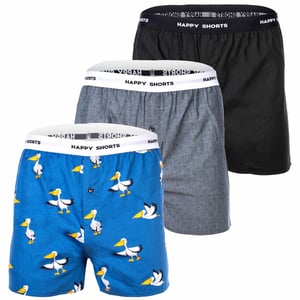 Happy Shorts Geweven Boxershorts