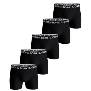 Bjorn Borg Cotton Stretch Trunks Big Logo 5P Boxershorts