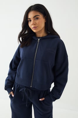DSGN Studio Sport Training Club Boxy Zip Through Hoodie