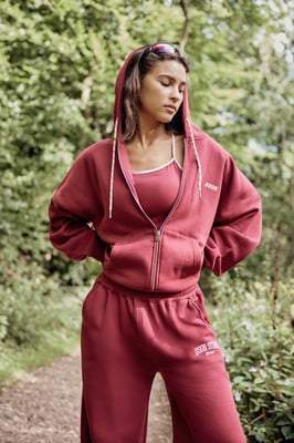 DSGN Studio Sport Zip Through Oversized Hoodie
