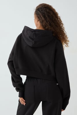 DSGN Studio Boxy Crop Zip Through Hoodie