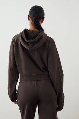 DSGN Studio Premium Heavyweight Washed Boxy Zip Through Hoodie