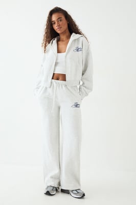 Petite DSGN Studio Contrast Script Straight Leg Jogger