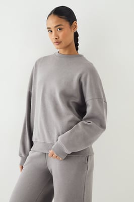 DSGN Studio Self Fabric Applique Oversized Sweatshirt