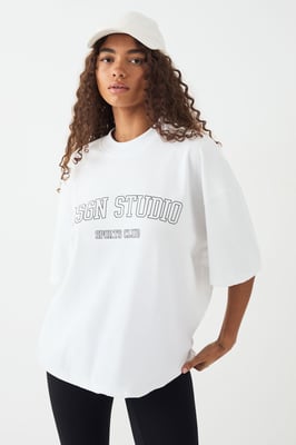 DSGN Studio Sports Club Heavyweight Oversized T-Shirt
