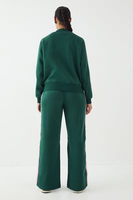 DSGN Studio Embroidered Side Stripe Straight Leg Jogger