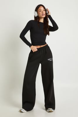 Tall DSGN Studio Applique Straight Leg Jogger