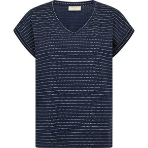 Free Quent Fqviva tee navy r blue