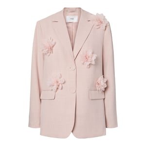 Y.A.S yasmimi ls flower blazer show 26040464 smoke