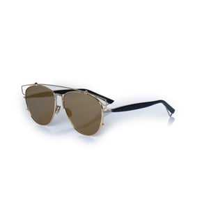 Dior, Technologic sunglasses in gold