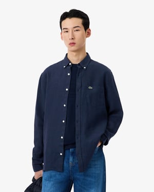 Long Sleeve Shirt in Dark Blue