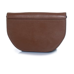 Burberry, brun läder sadelplånbok