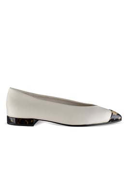 Loro Piana Rebecca ballerinas Vit