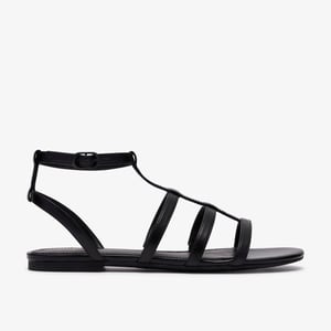 Kediri Glad Black Sandals