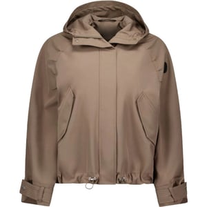 Airforce Oversized softshell jacket walnut