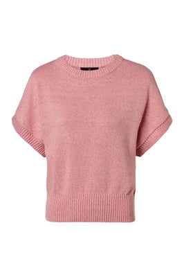 Pales Metallic Top Roze