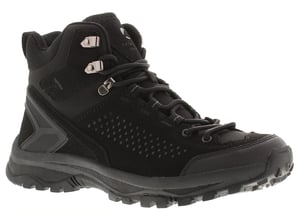 Mens Walking Boots Grebe Lace Up black