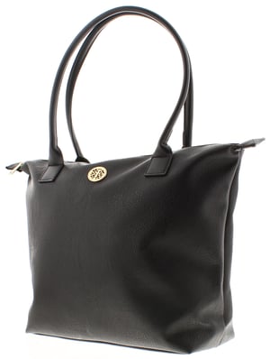 Womens Large Tote Bag Wilma Zip black