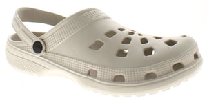 Womens Clog Sandals Pop Slip On beige
