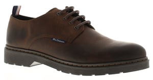 Ben Sherman Mens Shoes Smart Dave Leather brown