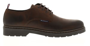 Ben Sherman Mens Shoes Smart Dave Leather brown