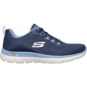 Skechers Arch Fit Summits Polyester Dames Sneakers Navy/Lichtblauw