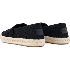 TOMS Alpargata Rope 2.0 Schoen Katoen Vrouwen Zwarte Espadrilles